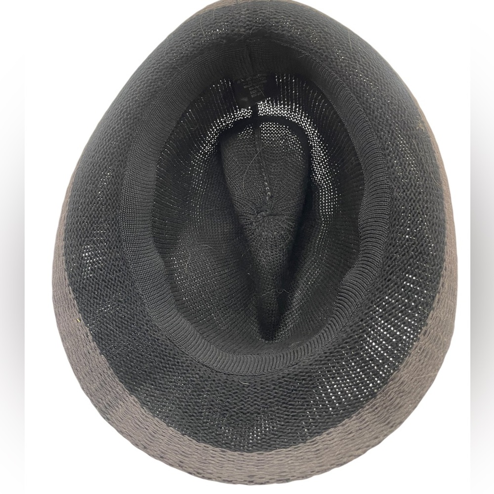 Black & Grey Fedora,Sun hat 
O/S, Cotton Blend - Picture 4 of 6